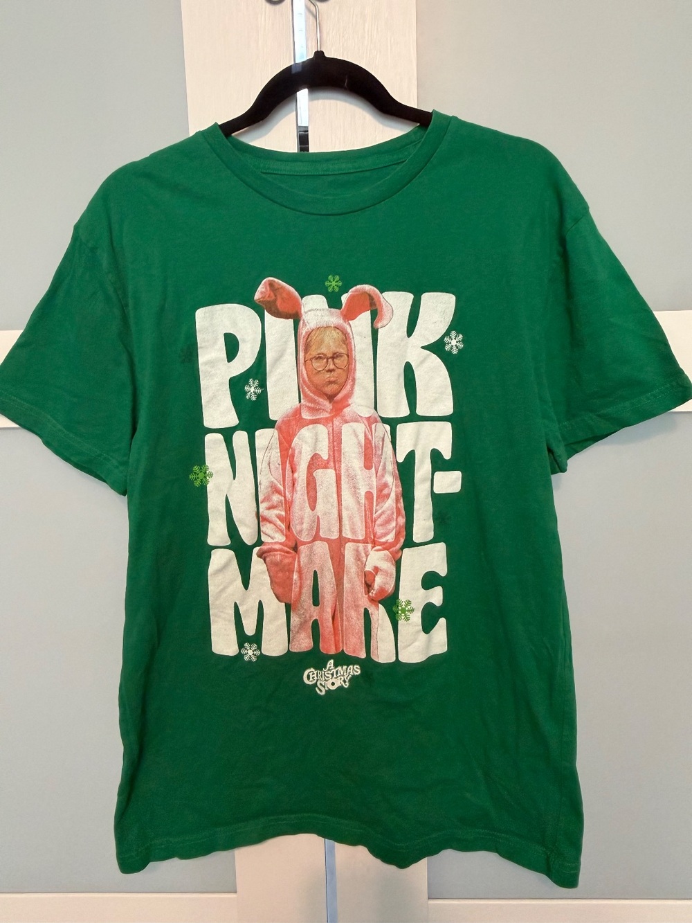 A Christmas Story Ralphie Pink Nightmare Graphic